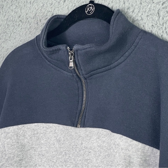 American Eagle Outfitter Women's Cropped Quarter Zip Sweater Long Sleeve Size M - Picture 3 of 9